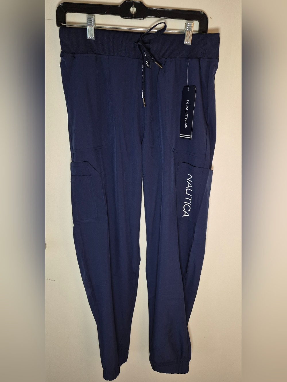 NWT Nautica Woman Deep Navy Cargo Jogger Pants.